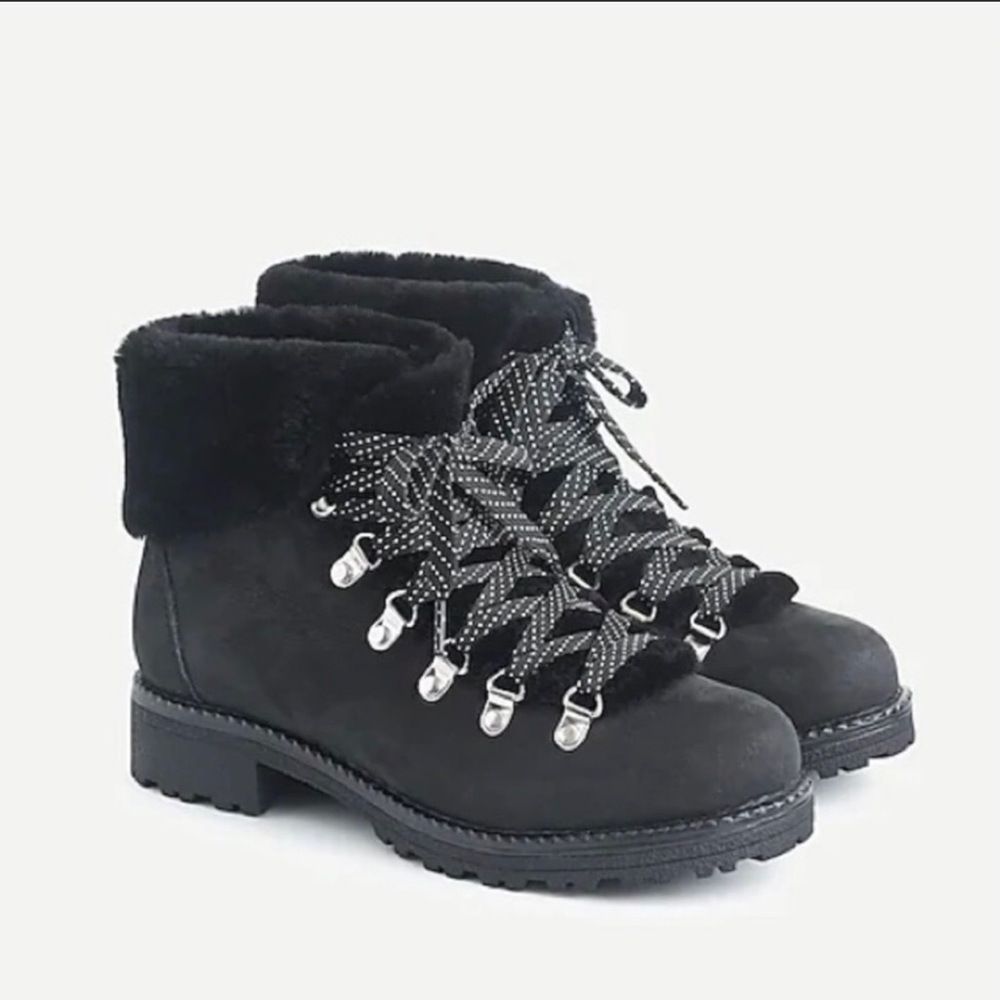 J.Crew women’s Nordic black boots